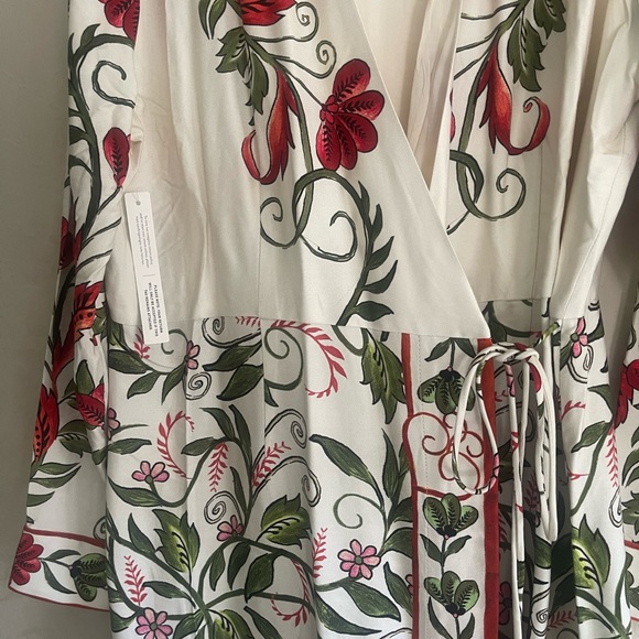 Farm Rio Red Floral Dress - Picture 4 of 4